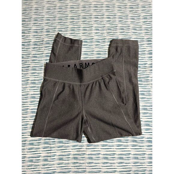 Under Armour Women’s Size XS Heat Gear Compression Capri leggings Gray (A2) - Picture 1 of 7